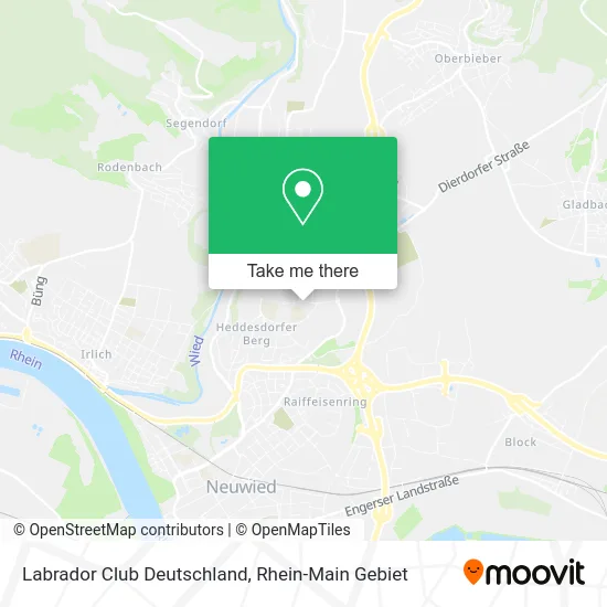 Карта Labrador Club Deutschland