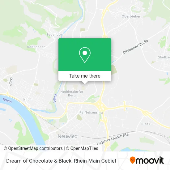 Dream of Chocolate & Black map