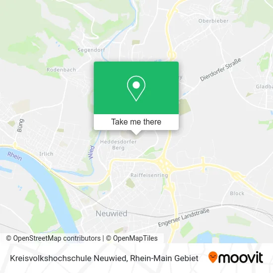 Карта Kreisvolkshochschule Neuwied