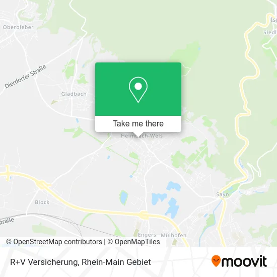 Карта R+V Versicherung