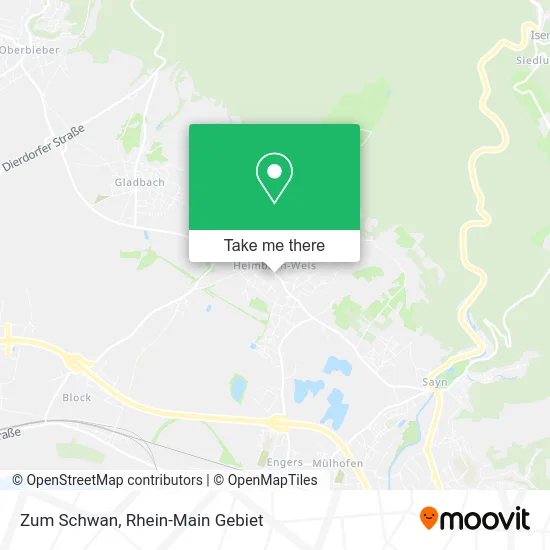 Карта Zum Schwan
