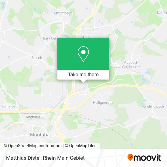 Matthias Distel map