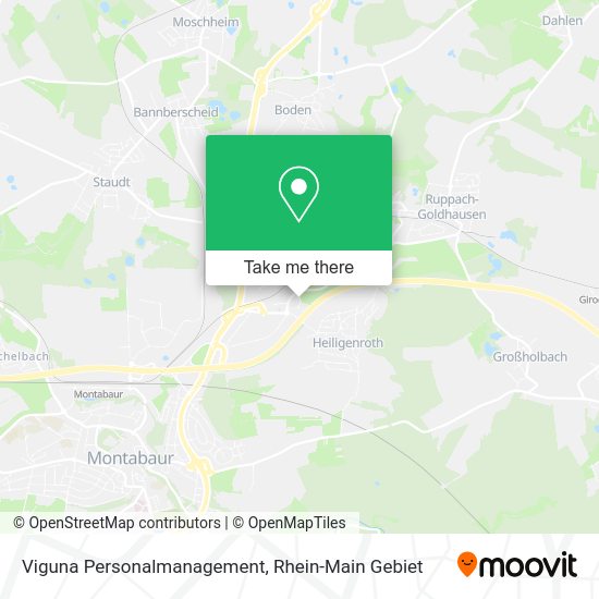 Карта Viguna Personalmanagement