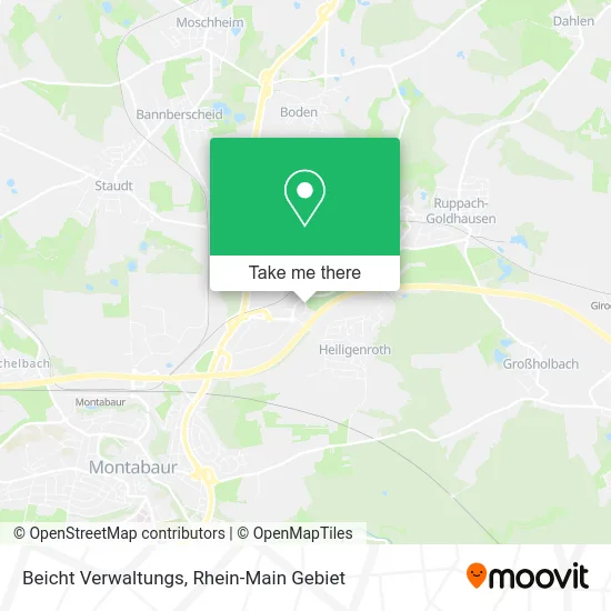 Карта Beicht Verwaltungs