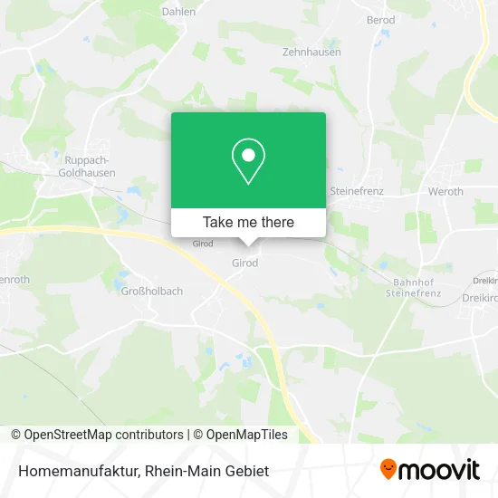 Карта Homemanufaktur