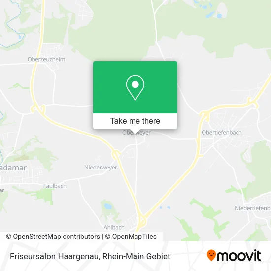 Карта Friseursalon Haargenau