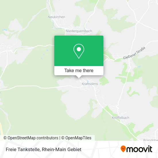 Карта Freie Tankstelle