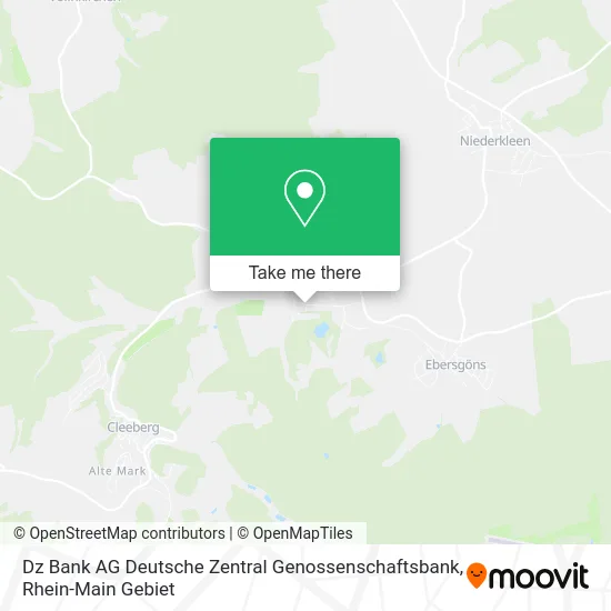 Карта Dz Bank AG Deutsche Zentral Genossenschaftsbank