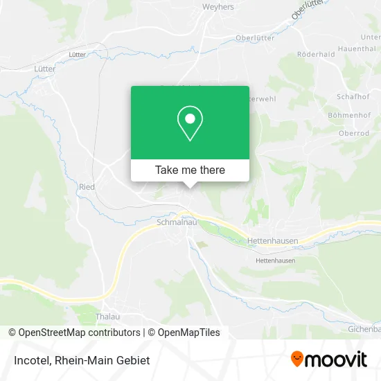 Карта Incotel
