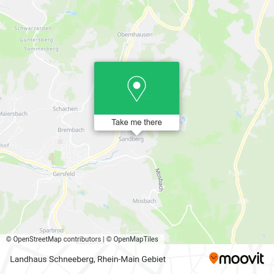 Карта Landhaus Schneeberg