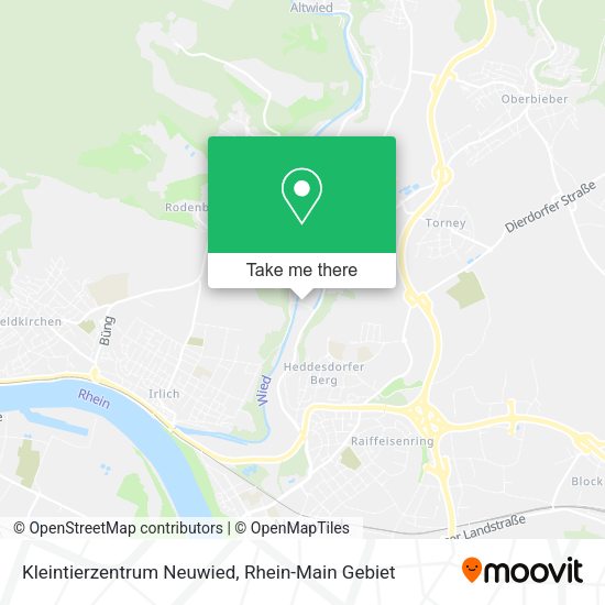 Карта Kleintierzentrum Neuwied