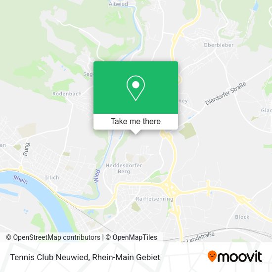 Карта Tennis Club Neuwied