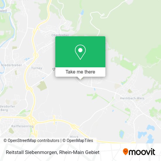 Карта Reitstall Siebenmorgen