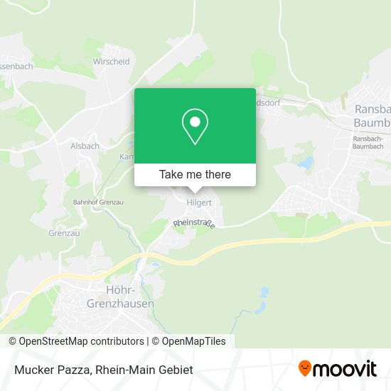 Карта Mucker Pazza