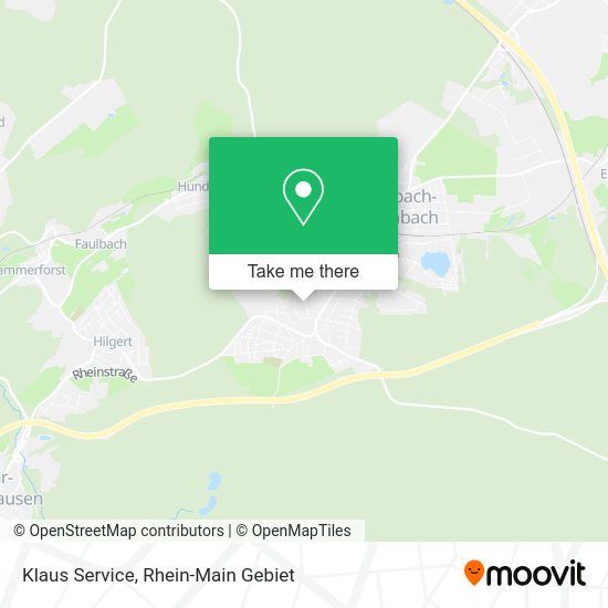 Карта Klaus Service