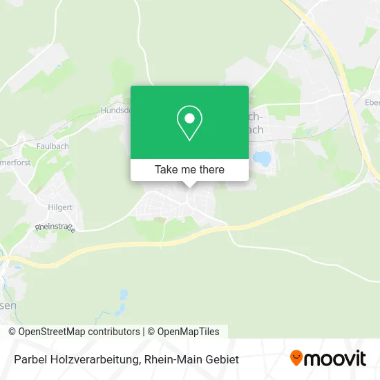 Карта Parbel Holzverarbeitung