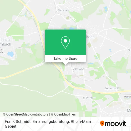 Frank Schmidt, Ernährungsberatung map
