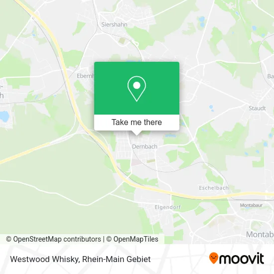 Westwood Whisky map