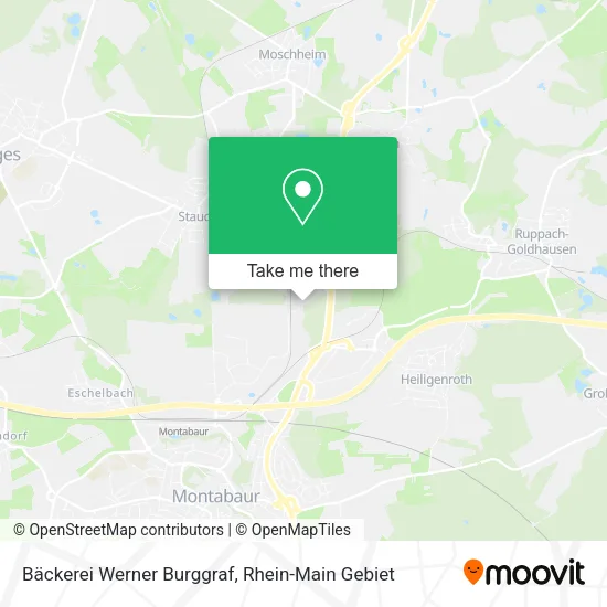 Карта Bäckerei Werner Burggraf