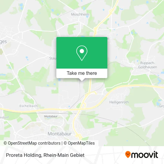 Карта Proreta Holding