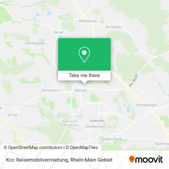 Карта Kcc Reisemobilvermietung