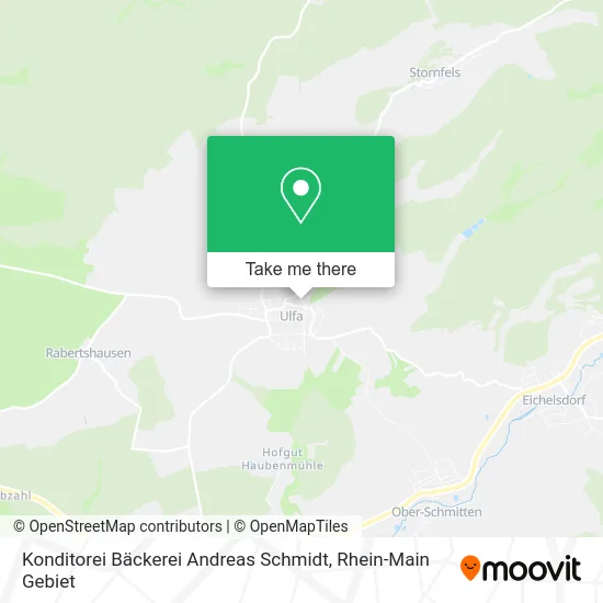 Карта Konditorei Bäckerei Andreas Schmidt