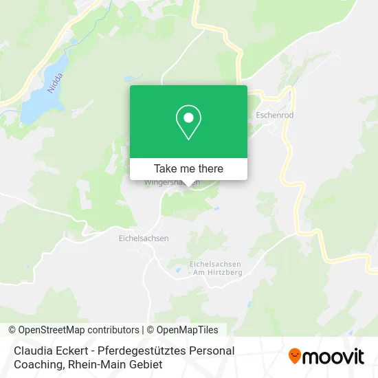 Карта Claudia Eckert - Pferdegestütztes Personal Coaching