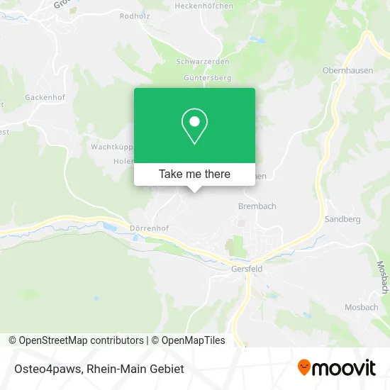Osteo4paws map