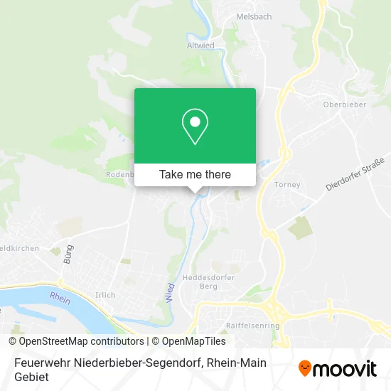 Карта Feuerwehr Niederbieber-Segendorf