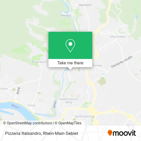 Карта Pizzeria Italsandro