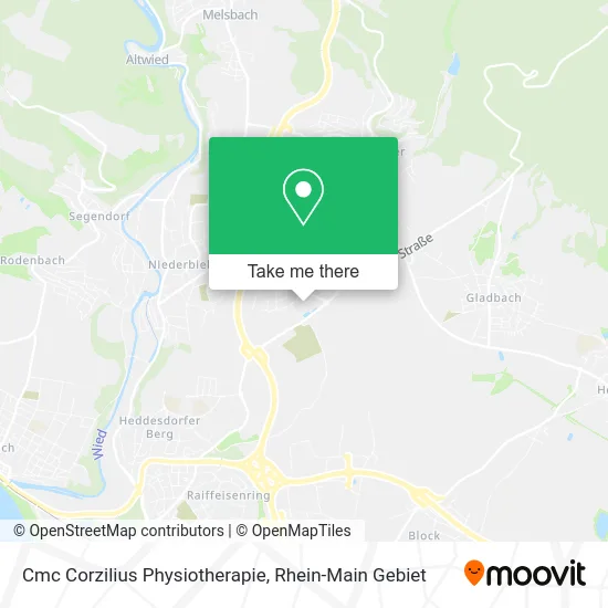 Карта Cmc Corzilius Physiotherapie