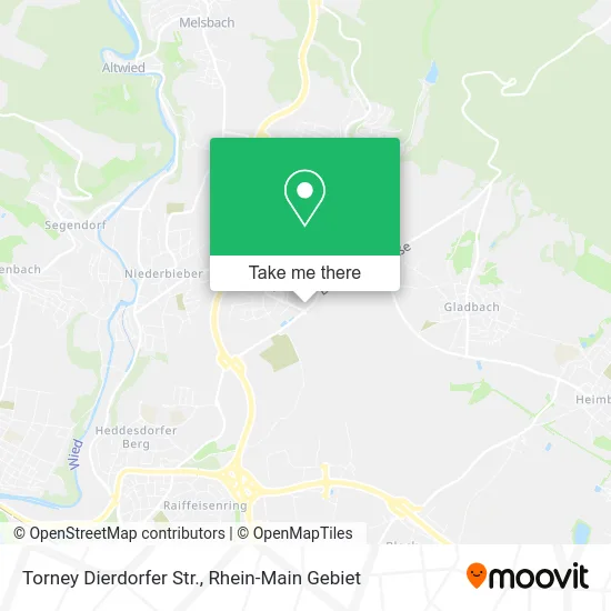 Карта Torney Dierdorfer Str.