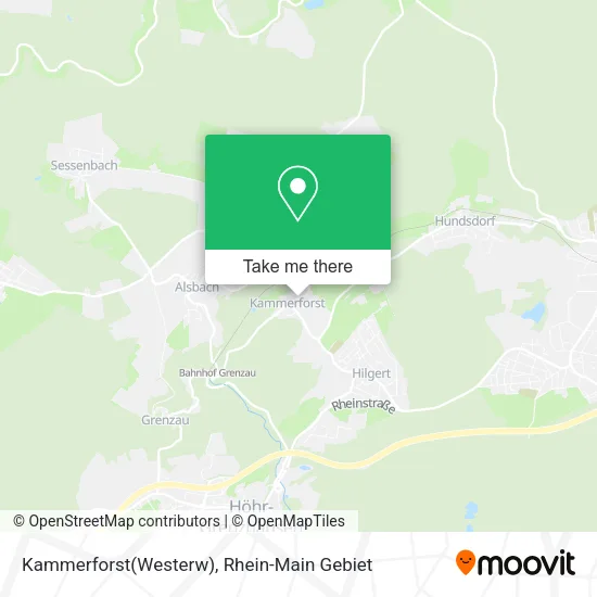 Карта Kammerforst(Westerw)