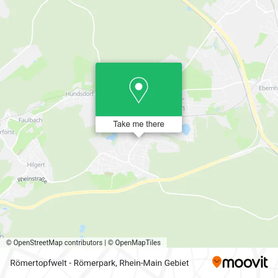 Карта Römertopfwelt - Römerpark