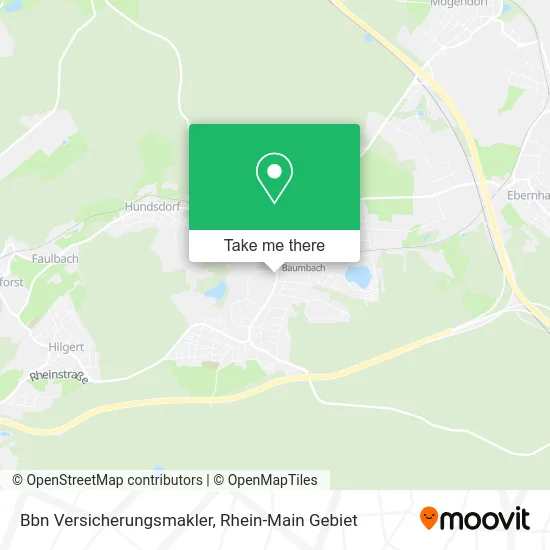 Карта Bbn Versicherungsmakler