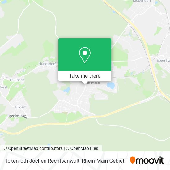 Карта Ickenroth Jochen Rechtsanwalt