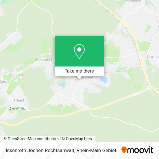 Карта Ickenroth Jochen Rechtsanwalt