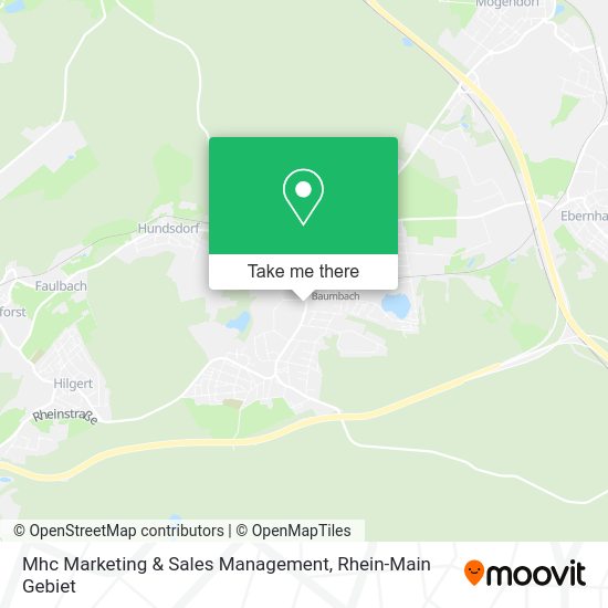 Карта Mhc Marketing & Sales Management