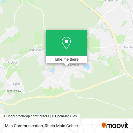 Msn Communication map