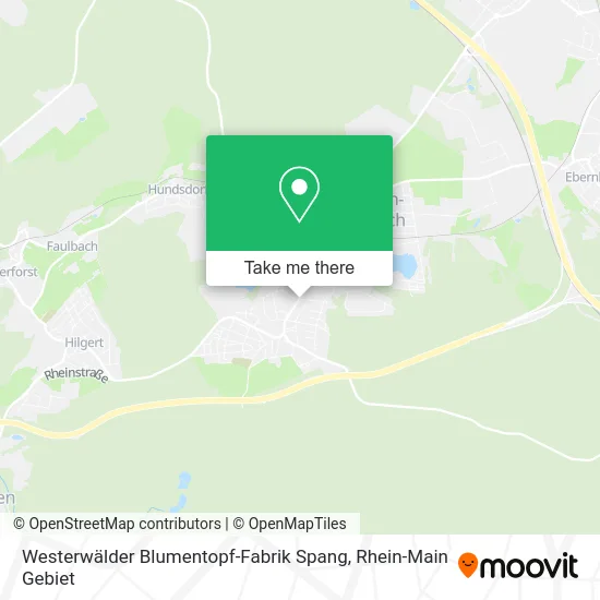 Карта Westerwälder Blumentopf-Fabrik Spang