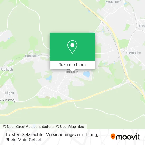 Карта Torsten Gelzleichter Versicherungsvermittlung