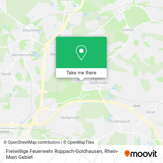 Карта Freiwillige Feuerwehr Ruppach-Goldhausen