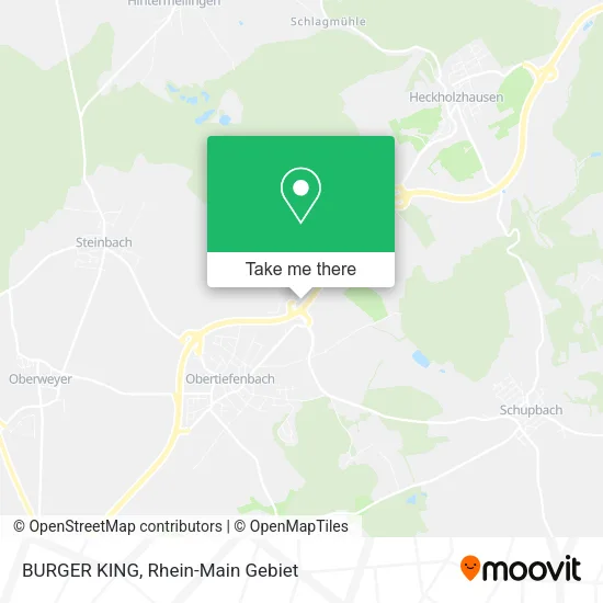 Карта BURGER KING