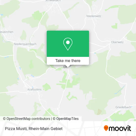 Карта Pizza Musti