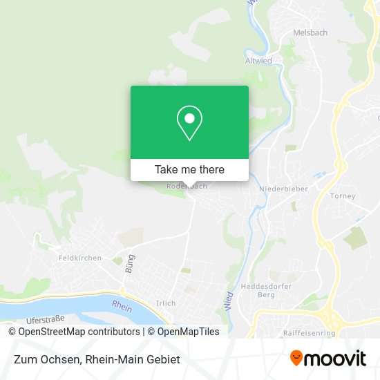 Карта Zum Ochsen