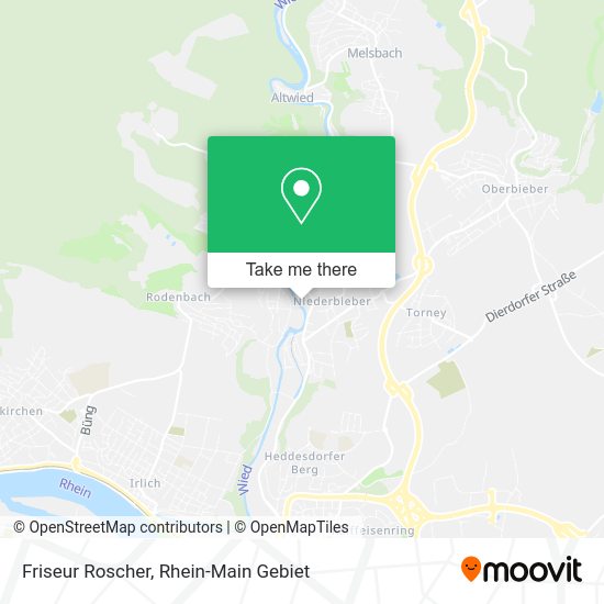 Карта Friseur Roscher