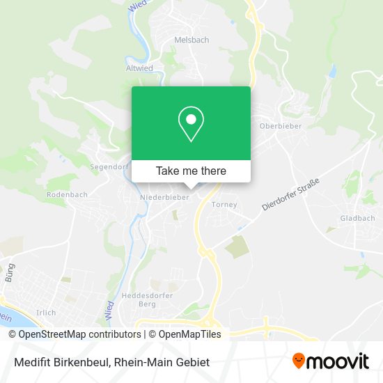 Карта Medifit Birkenbeul