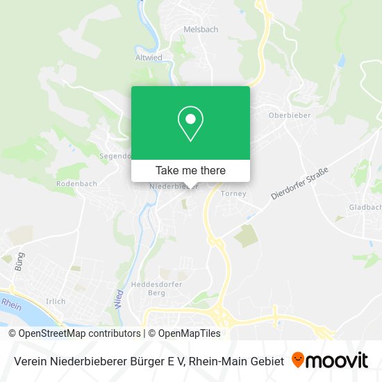 Карта Verein Niederbieberer Bürger E V