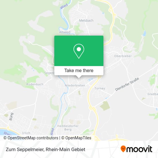 Карта Zum Seppelmeier