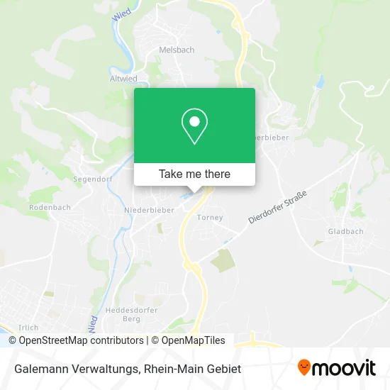 Карта Galemann Verwaltungs